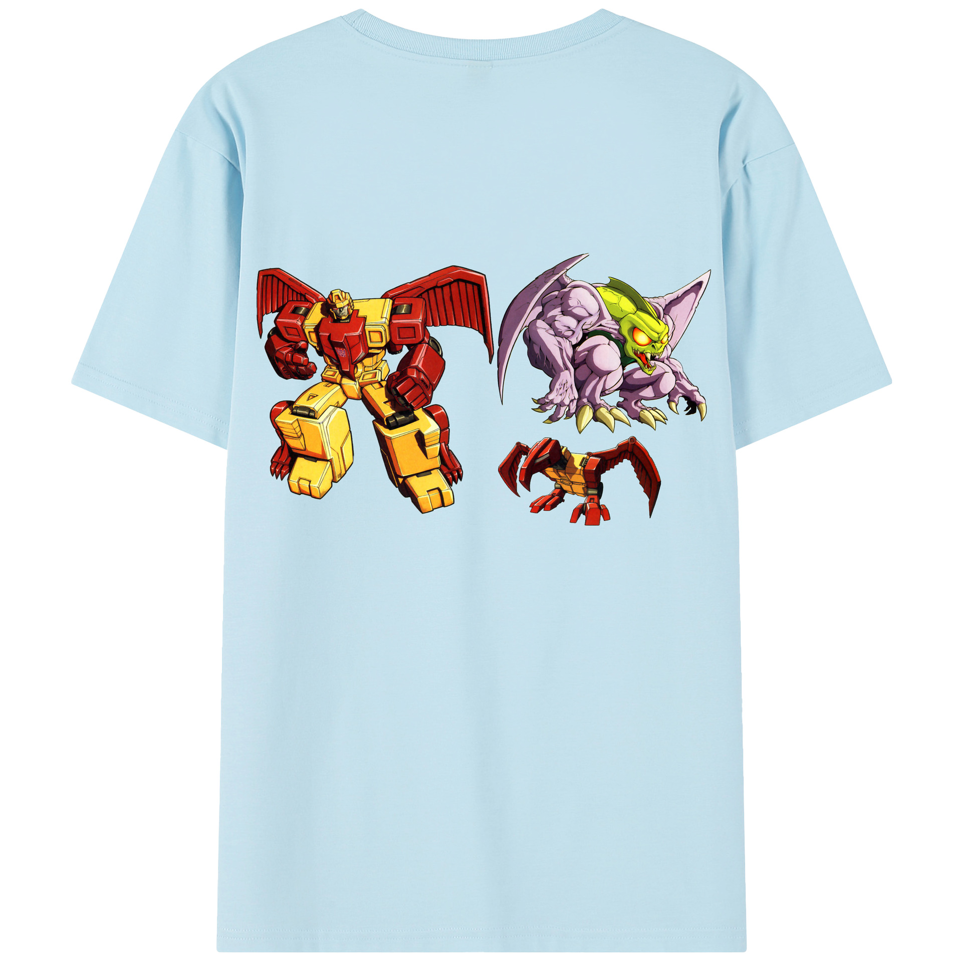 （画像用）  綿100％半袖Tシャツ（背面プリント）